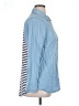 Lane Bryant 100% Lyocell Blue Long Sleeve Button-Down Shirt Size 14 - 16 Plus - photo 4