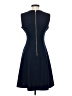 Calvin Klein Solid Blue Cocktail Dress Size 4 - photo 2