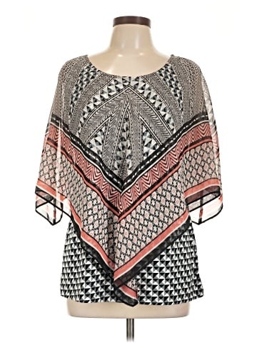 B-Design 3/4 Sleeve Blouse (view 1)
