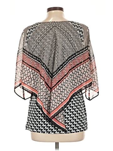 B-Design 3/4 Sleeve Blouse (view 2)