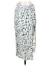 Helmut Lang Print Silver Casual Skirt Size S - photo 1
