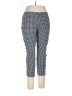 Hue Checkered-gingham Blue Casual Pants Size XL - photo 1