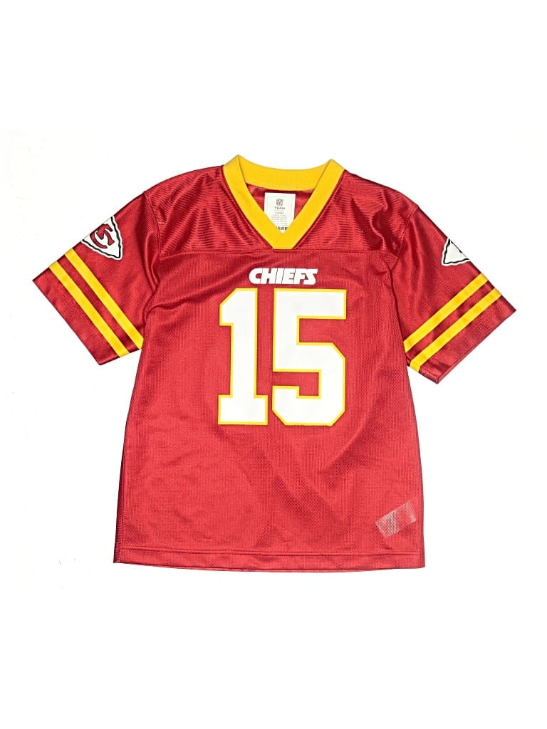 Pre-owned Nfl Kids' Short Sleeve T-shirt In Burgundy