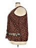 Ali & Kris 100% Polyester Brown Sleeveless Blouse Size 3X - photo 5