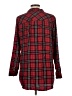 Divided by H&M Plaid Red Long Sleeve Button-Down Shirt Size 12 - photo 2