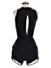 Zella Solid Black Romper Size XXS - photo 2