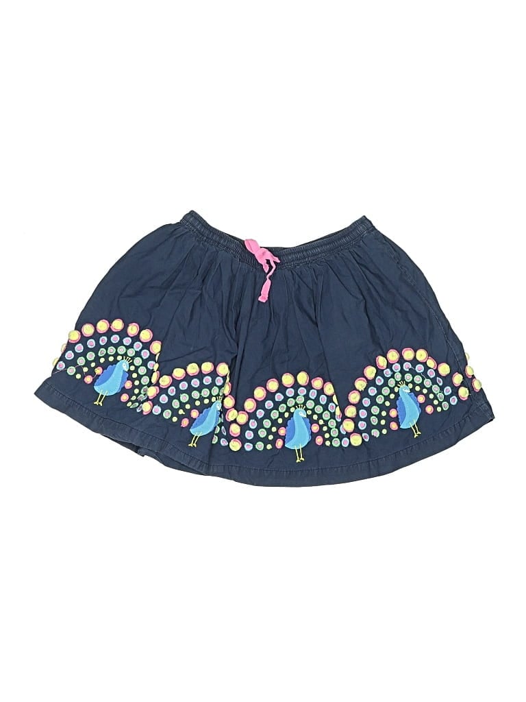 Pre-owned Mini Boden Kids' Skirt In Blue