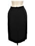 Kasper 100% Polyester Solid Black Formal Skirt Size 6 - photo 2