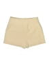 Express Solid Tan Ivory Shorts Size 10 - photo 2