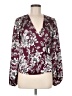 Bardot 100% Polyester Burgundy Long Sleeve Blouse Size 6 - photo 1