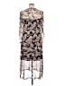 Saint + Sofia Print Brown Casual Dress Size 14 - photo 2