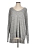 Gap Body Metallic Gray Pullover Sweater Size L - photo 1