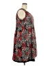 Perceptions Print Red Casual Dress Size 2X - photo 4