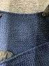 Unbranded 100% Polyester Blue Sweater Vest Size M - photo 7