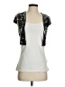 Jennifer Lopez Silver Cardigan Size S - photo 1