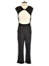 Fashion Nova Solid Black Jumpsuit Size S - photo 2