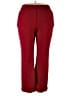 Kasper Solid Red Active Pants Size 2X - photo 1