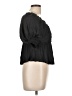 FRAME 100% Polyester Black Short Sleeve Blouse Size L - photo 4