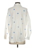 Unbranded Hearts Ivory Long Sleeve Button-Down Shirt Size S - photo 2