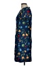 Unbranded Print Blue Casual Dress Size L (estimated) - photo 5