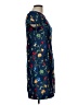 Unbranded Print Blue Casual Dress Size L (estimated) - photo 4