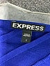 Express Solid Blue Formal Skirt Size 2 - photo 4