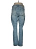 Seven7 100% Spandex Hearts Blue Jeans Size 10 - photo 2