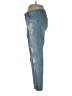 Seven7 100% Spandex Hearts Blue Jeans Size 10 - photo 5