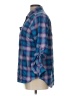 Eddie Bauer Plaid Blue Long Sleeve Blouse Size L (estimated) - photo 5