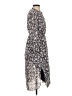 J.Crew Paisley Gray Casual Dress Size 0 - photo 4