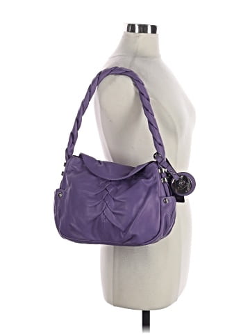 B Makowsky Leather Shoulder Bag (view 2)
