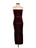 Shein Burgundy Cocktail Dress Size 2 - photo 1