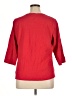 Basic Editions Red 3/4 Sleeve T-Shirt Size 1X - photo 2