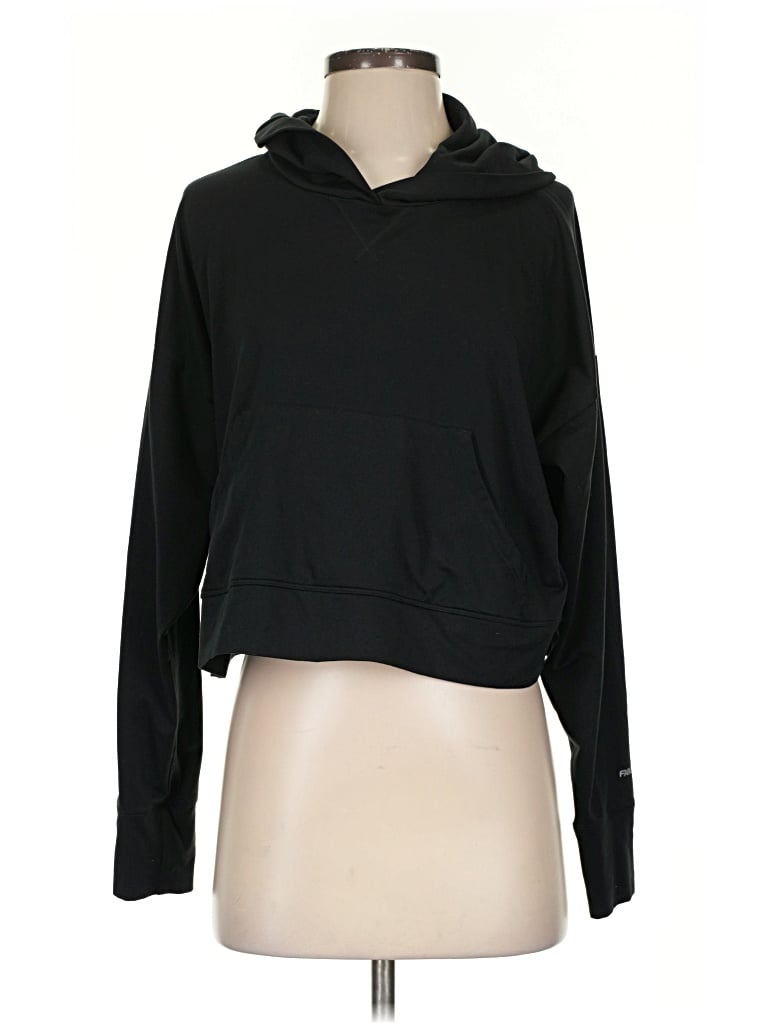 Pre-owned Fabletics Long Sleeve T-shirt In Black