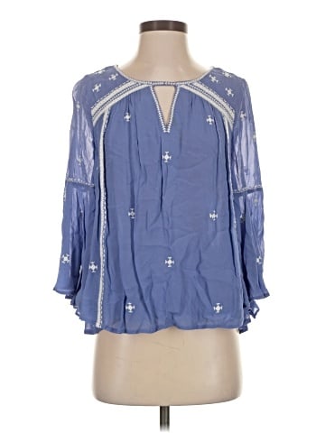 Floreat 3/4 Sleeve Blouse (view 1)
