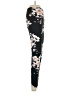 Unbranded 100% Spandex Floral Black Leggings Size Sm - Med - photo 4