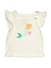 First Impressions Ivory Short Sleeve Top Size 3-6 mo - photo 1