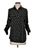 Karl Lagerfeld Paris 100% Polyester Stars Black 3/4 Sleeve Blouse Size XS - photo 1