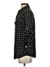 Karl Lagerfeld Paris 100% Polyester Stars Black 3/4 Sleeve Blouse Size XS - photo 5