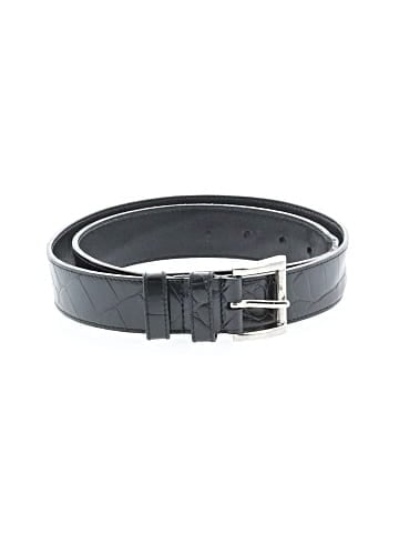 Prada Croc Embossed Leather Belt (view 1)