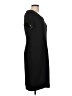 Worthington 100% Polyester Solid Black Casual Dress Size 10 - photo 4