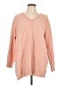 Any Body 100% Polyester Pink Pullover Sweater Size L - photo 1