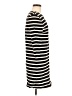 Old Navy Stripes Black Casual Dress Size M - photo 4