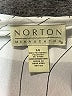 Norton McNaughton 100% Polyester Stripes Ivory Long Sleeve Blouse Size 14 - photo 7