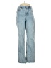 Zara 100% Cotton Hearts Blue Jeans Size 4 - photo 1