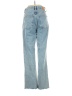 Zara 100% Cotton Hearts Blue Jeans Size 4 - photo 2