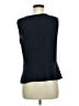 Talbots 100% Polyester Black Sleeveless Top Size 8 - photo 2