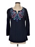 Lilly Pulitzer Blue 3/4 Sleeve Blouse Size S - photo 1