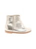 Janie and Jack Metallic Silver Gold Boots Size 7 (kids) - photo 1