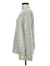 Ann Taylor LOFT Tweed Silver Turtleneck Sweater Size M - photo 5